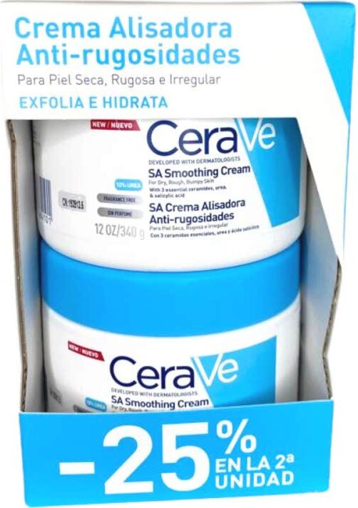 CeraVe ® CeraVe Pack Crema Alisadora Anti-Rugosidades 2x340g
