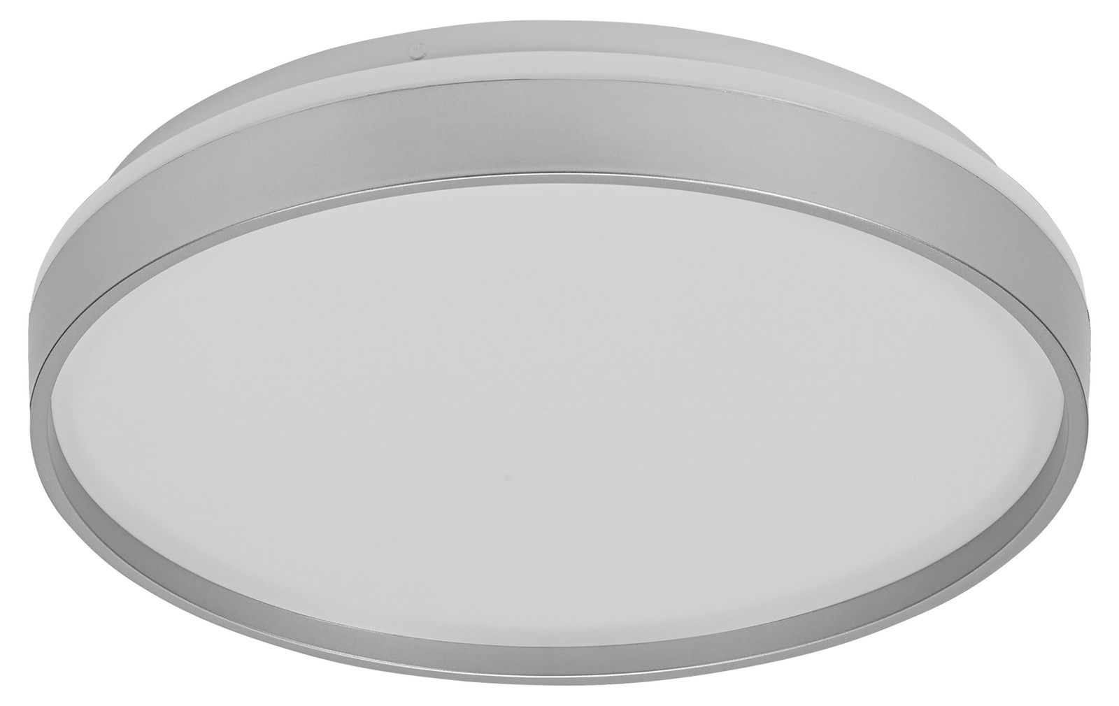 Osram Orbis Gisela LED plafondlamp, Zilver, 24W, 3000K Warm Wit, Diameter: 385 mm