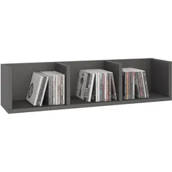 Caro Möbel Stars (CDs), CD- & Schallplatten Aufbewahrung, Grau