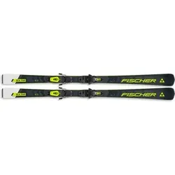 FISCHER Herren Racing Ski RC4 POWER AR + RS 10 PR, Größe 170 in Schwarz Schwarz