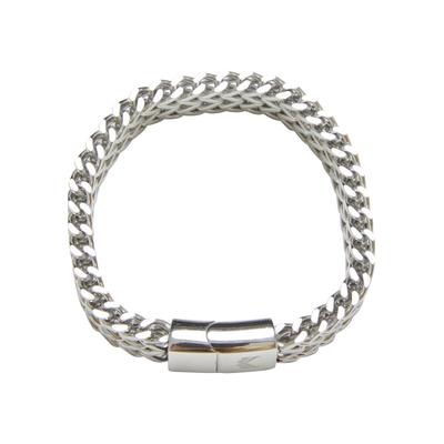 Armband KARL KANI "Karl Kani KK OgHelios Bracelet", silber, Armbänder, Damen, onesize, Stahl, Armband
