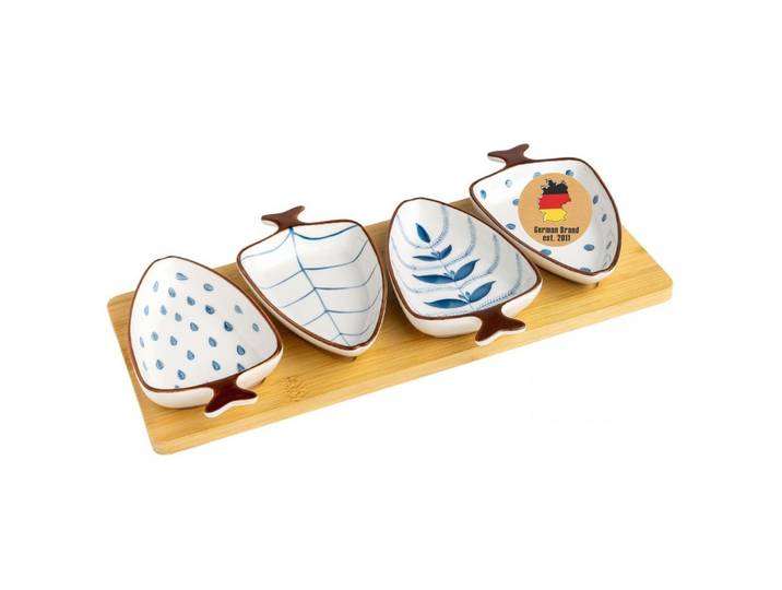 DIP SNACK SCHALEN SET aus Keramik(4er-Set)
