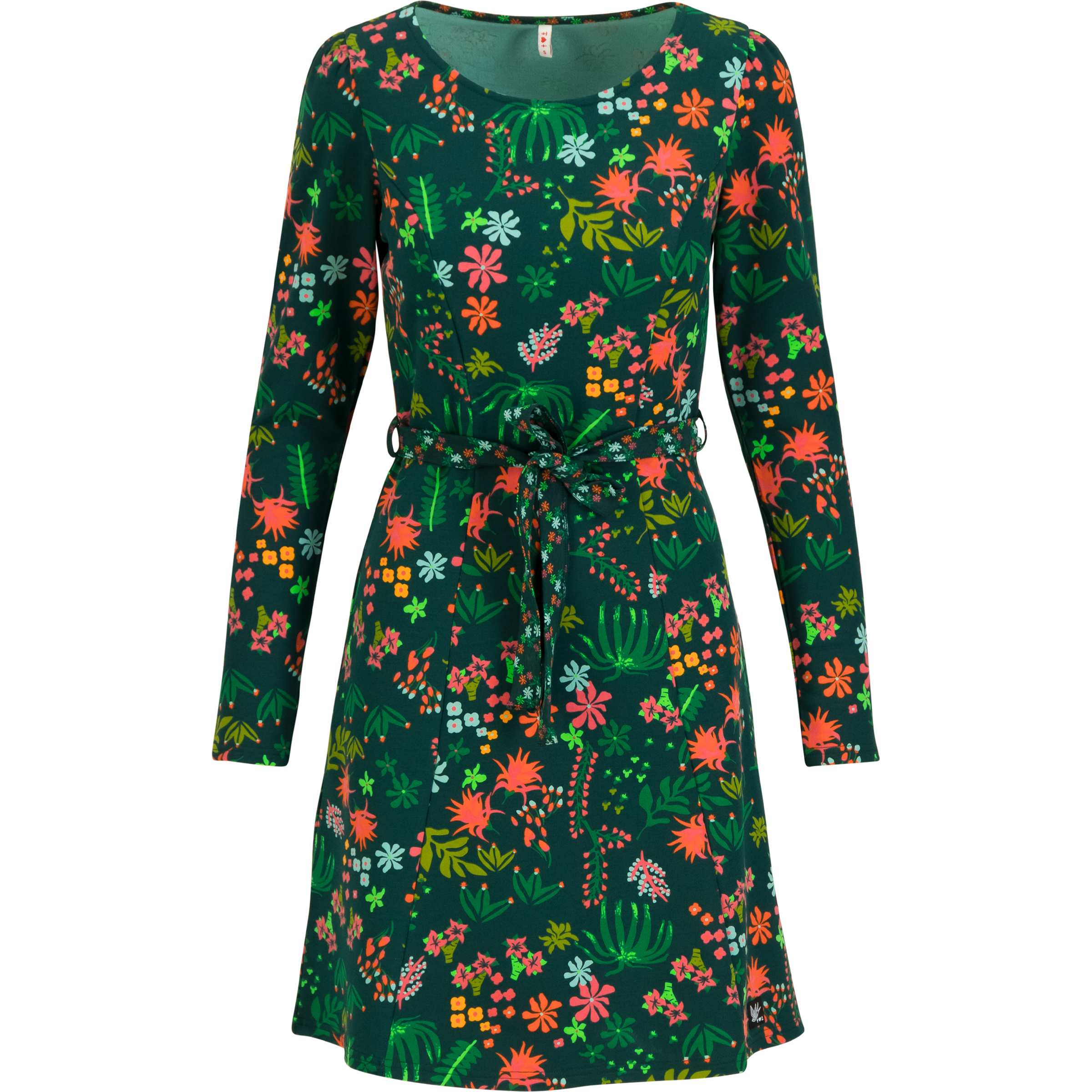 Blutsgeschwister Très Charmeuse Kleid Damen Kleider gruen Größe XS Lifestyle Hautfreundlich