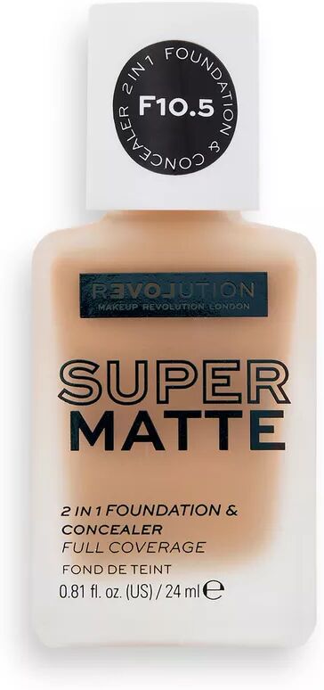 Revolution - Supermatte Foundation, Relove Supermatte Foundation F2, 24 ml, F.