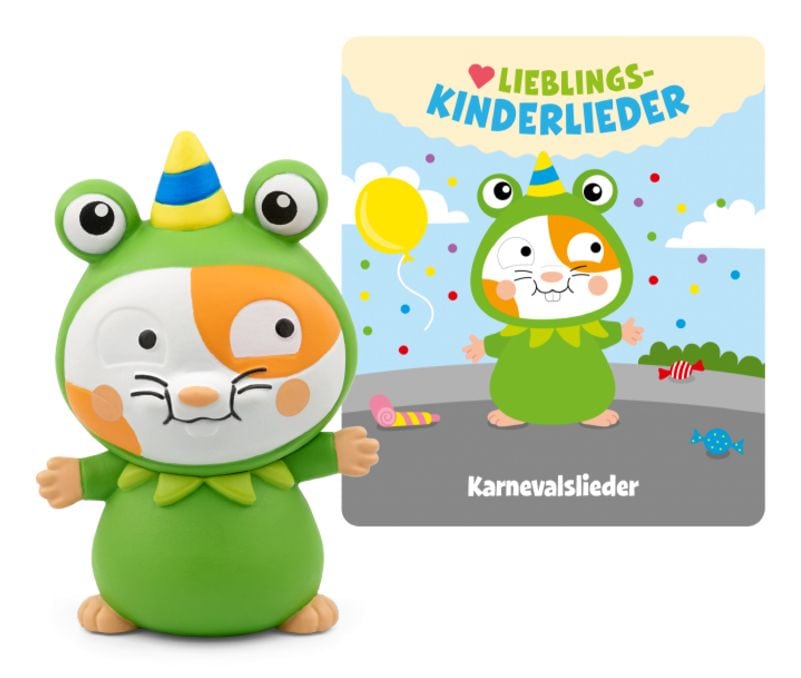 tonies 10001987 Lieblings-Kinderlieder - Karnevalslieder 50 min (Mehrfarbig)