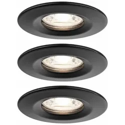 PAULMANN LED Einbauleuchte Nova Mini Coin Basisset starr 66mm Coin 3x4W 3x310lm 230V 2700K