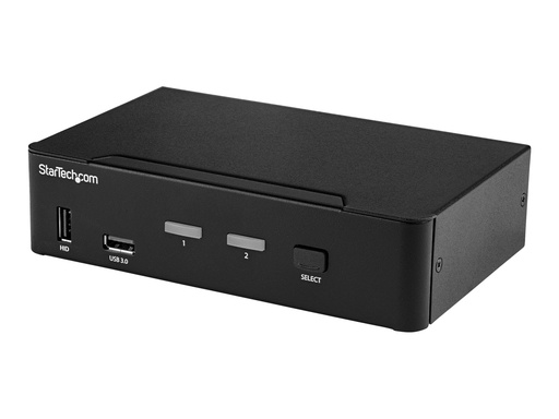 StarTech.com Startech 2 Port DisplayPort KVM Switch mit USB 3.0 (SV231DPU34K)