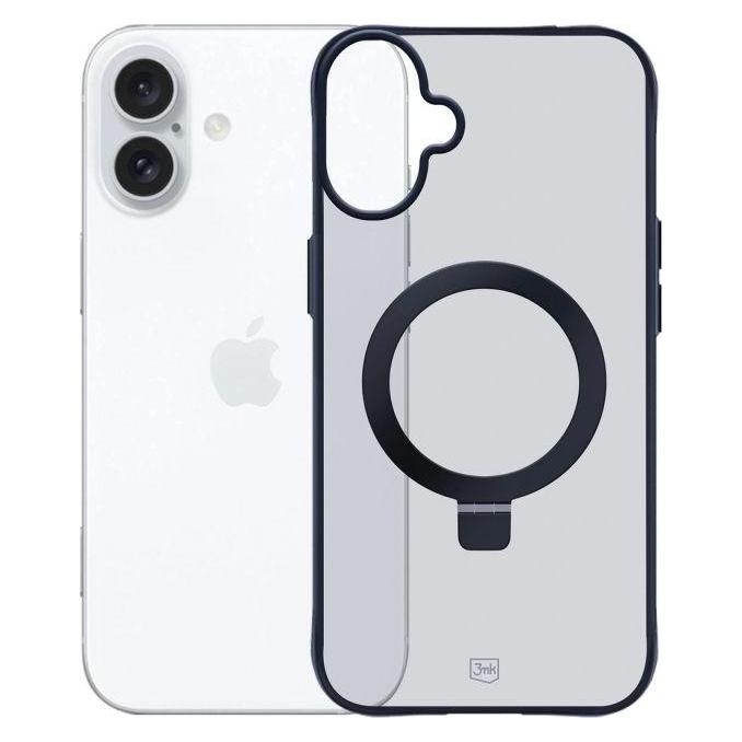 3MK Smoke Case iPhone 16 Magsafe & Stand (Apple iPhone 16) (5903108597210)