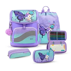 Belmil Premium Smarty Plus Schulranzenset 5-teilig - Serenity Koffer24