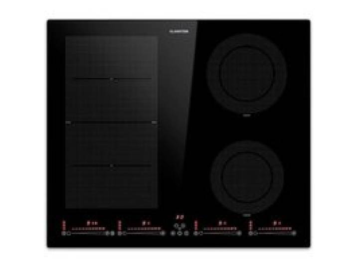 Klarstein Masterzone 60 Hybrid Table de cuisson à indiction encastrée 4 zones Flexibles ThermoBoost Smart Flex 9600 Watts