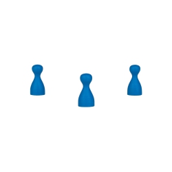 Halmakegel.com Halmakegel - Mini - 10x20mm - blau 255550