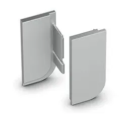 Griffmuld.-Endkappenset, Canis L, 9210126,Anschlag links, Aluminium