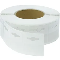 Probeco 1000er-Pack selbstklebende Aufhängeetiketten 50x50 mm