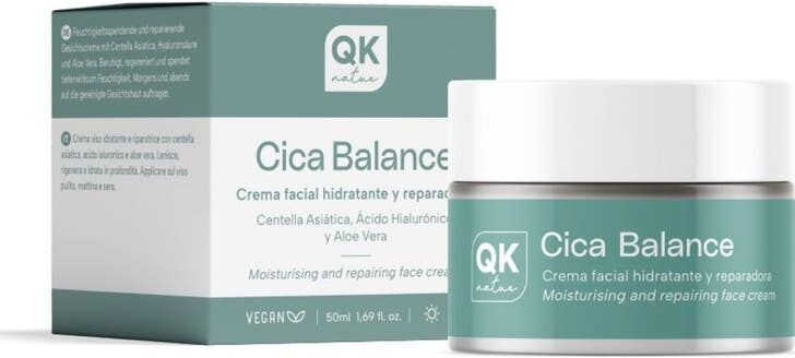 QKnatur Cica Balance Crema Facial Hidrat Centella Asiática 50ml