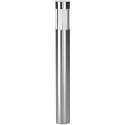 Albert Pollerleuchte Typ Nr. 2246, IP44, Höhe 90cm, E27 QA55 max. 57W, Edelstahl / Opalglas ALB-692246