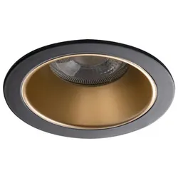 Kanlux EINBAULEUCHTE GLOZO MAX.10W GU10/GU5,3 GOLD/SCHWARZ OHNE LEUCHTMITTEL