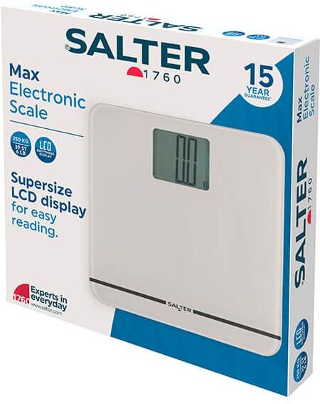 Salter Max White Digital Bathroom Scale