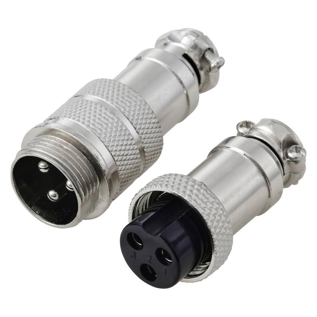 Tru Components TC-13895600 Rundsteckverbinder Stecker, Buchsenkontakt Gesamtpolz (TC-13895600)
