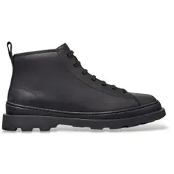 Camper für Herren. K300535-001 Brutus+ Lederstiefeletten schwarz (42), Wohnung, Schnürsenkel, Lässig