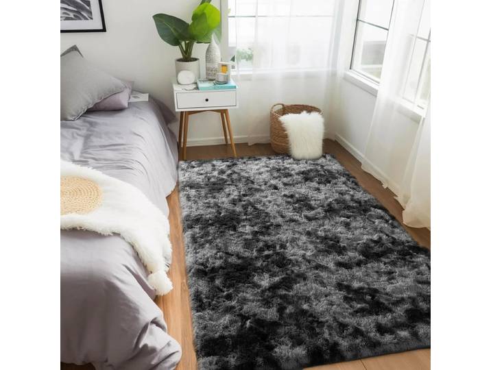 Tapis de salon de style minimaliste, tapis moelleux et antidérapant pour chambre d'enfant, tapis de salle de bain, décoration de la maison