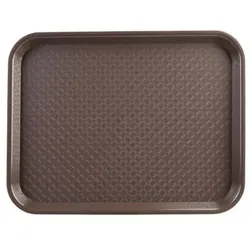 Olympia Kristallon Fast-Food-Tablett braun 45 x 35cm