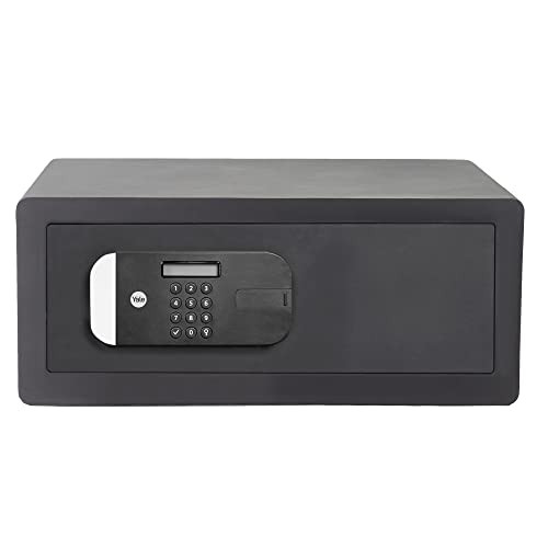 Yale Elektronische Laptopkluis met Vingerafdruk - Zwart - Maximum Protection
