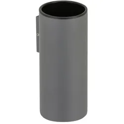 Herzbach Deep Grey Zahnbürstenhalter 23.812000.1.06 Wandmontage, Befestigung verdeckt, grau matt