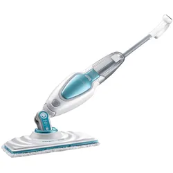 Black & Decker Dampfbesen FSM16CDQS, Dampfreiniger, Blau