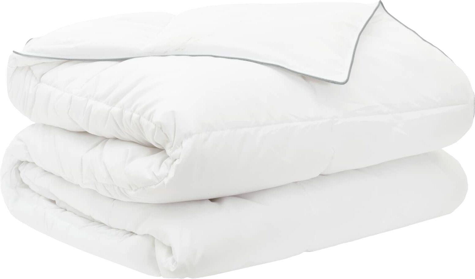 vidaXL Couette d'été Blanc 200 x 200 cm Fibre de bambou