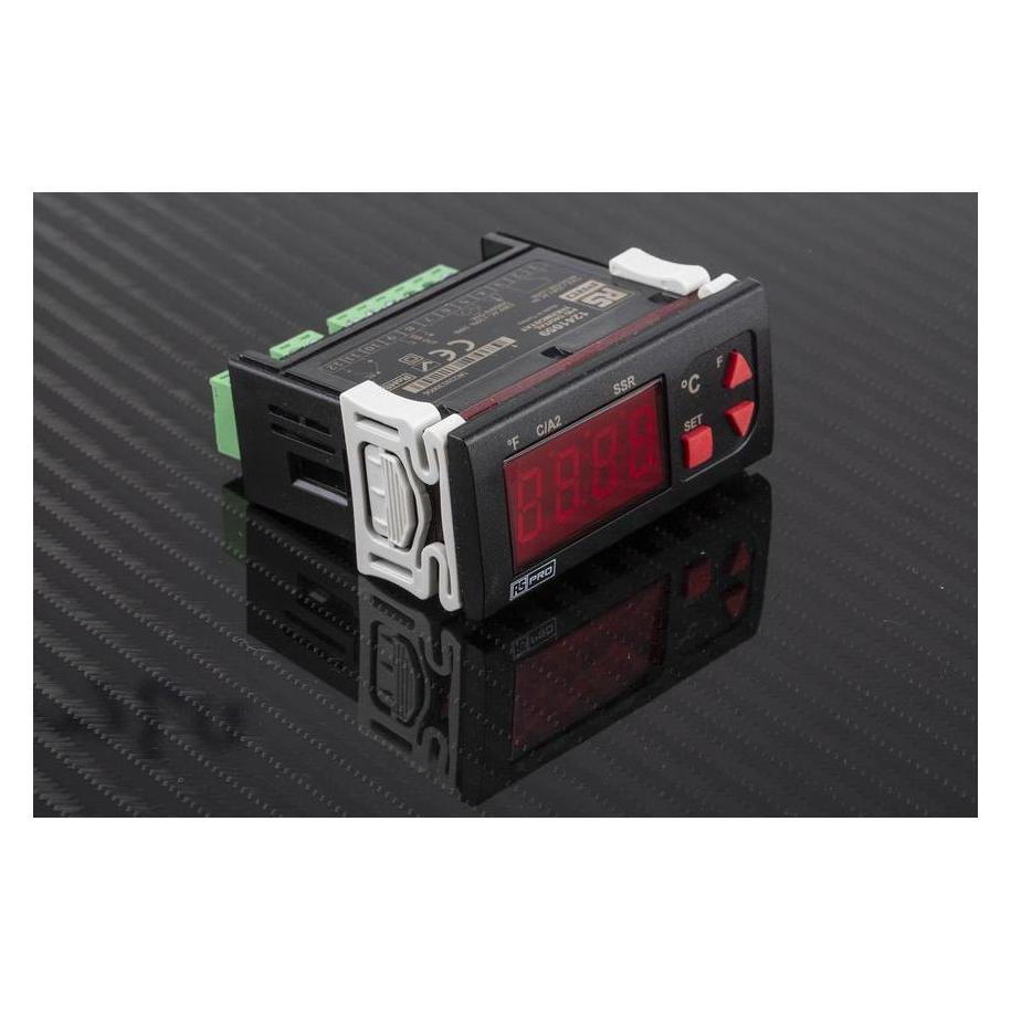 RS PRO On/Off Temp Controller, 35x77, 230V ac (1241059)
