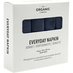 Everyday Servietten 20 x 20 cm marineblau 4 St.