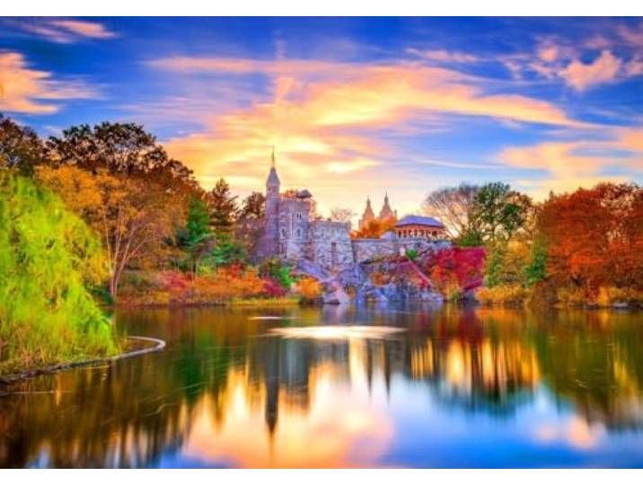 Bluebird Puzzle legpuzzel Belvedere Castle New York - 1000 stukjes