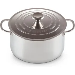 Le Creuset 3-ply Plus, Pfanne + Kochtopf, Silber