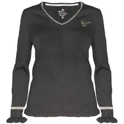 Girls Golf Pullover Ruffle Puffle (13906) schwarz