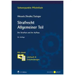 Strafrecht Allgemeiner Teil, Fachbücher von Helmut Satzger, Werner Beulke, Johanne Wessels