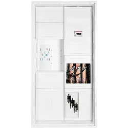 f-tronic 7120621 Wandlerschrank eHZ 100A, mit LS Automaten, EHZW100LS