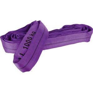 Triuso Rundschlinge RSV16, Umfang 6 m, 3m Länge, EN 1492-2, violett, Traglast 1 Tonne