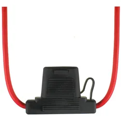 Flachsicherungshalter für 10mm2 Kabel (spritzwassergeschützt)