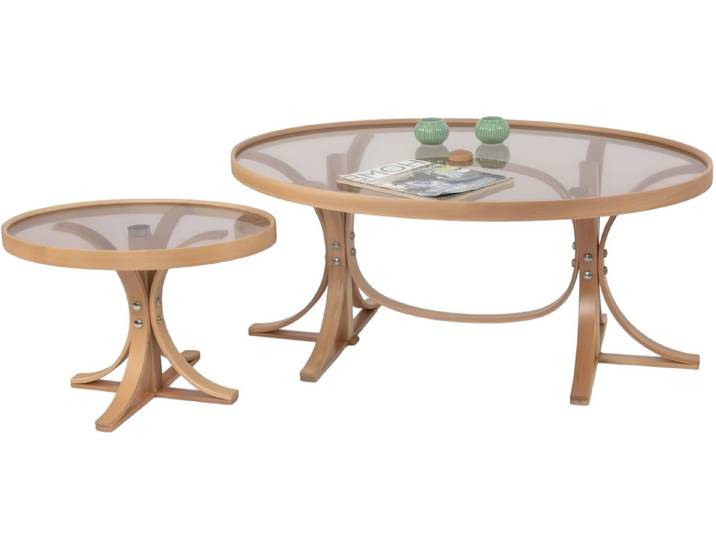 Xlmoebel Couchtisch Luxuriöse Couchtische in modernem Design für stilvolles Wohnen (Set, 2-St., 2x Couchtische), Hergestellt in Europa