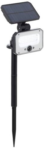 Brilliant G40426/06 Joplin Solar-Gartenleuchte mit Bewegungsmelder LED-Modul 7W