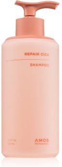AMOS PROFESSIONAL Repair Cica Shampoo champô fortalecer para cabelos danificados 500 g. Repair Cica Shampoo