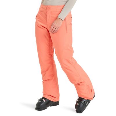 Snowboardhose ROXY "Alpine Ridge 10K", Damen, Gr. XL, Normalgrößen, orange (coral chic), Obermaterial: 100% Polyester., Hosen