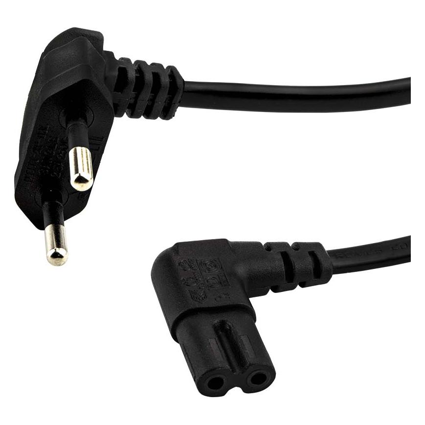E+P Netzkabel gewinkelt 5m sw NW1/5 (5 m) (2872520)
