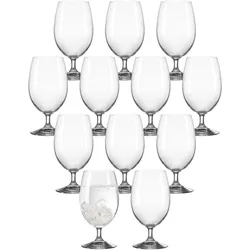 WASSERGLAS Daily transparent 370 ml 12er Set