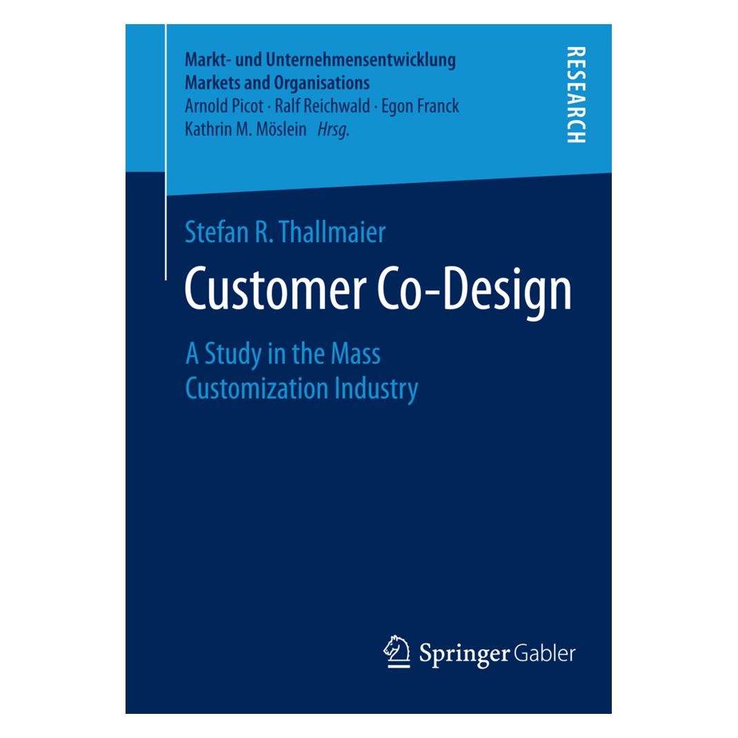 Springer Customer Co-Design (Englisch, Softcover, Stefan R. Thallmaier) (55564724)