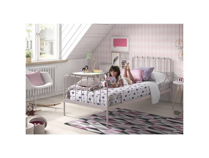 Vipack Kinder-/Juniorbett, Rosa, 90x200 cm, Kinderzimmer & Jugendzimmer, Kindermöbel, Kinderbetten