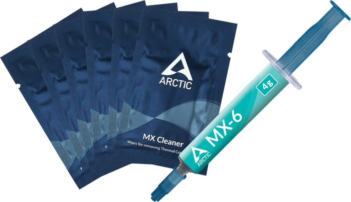 ARCTIC MX-6 Thermal Compound 4g + 6x Arctic MX Cleaner