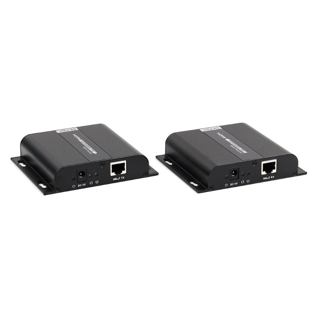 Xtend Solarmi XtendLan HDMI extender po LAN / Vysílač a přijímač / UDP/Multicast / 4K/2K/1080p / IR ovládání / pár (Extender) (EHDMIC11IRB4k-TR)
