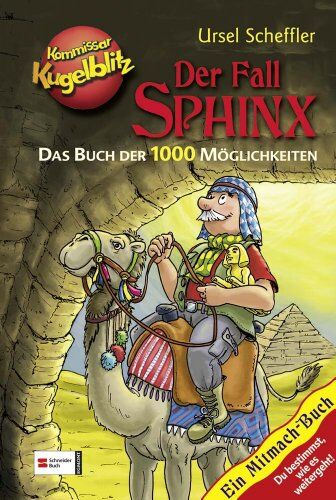 Ursel Scheffler - Kommissar Kugelblitz: Der Fall Sphinx: Das Buch der 1000 Möglichkeiten. Ein Mitmach-Buch. Du bestimmst, wie es weitergeht! - Preis vom 11.10.2026 15:43:13 h