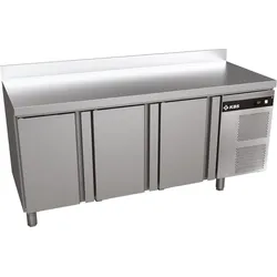KBS Gastrotechnik Kühltisch Classic KT 3300 mit Aufkantung